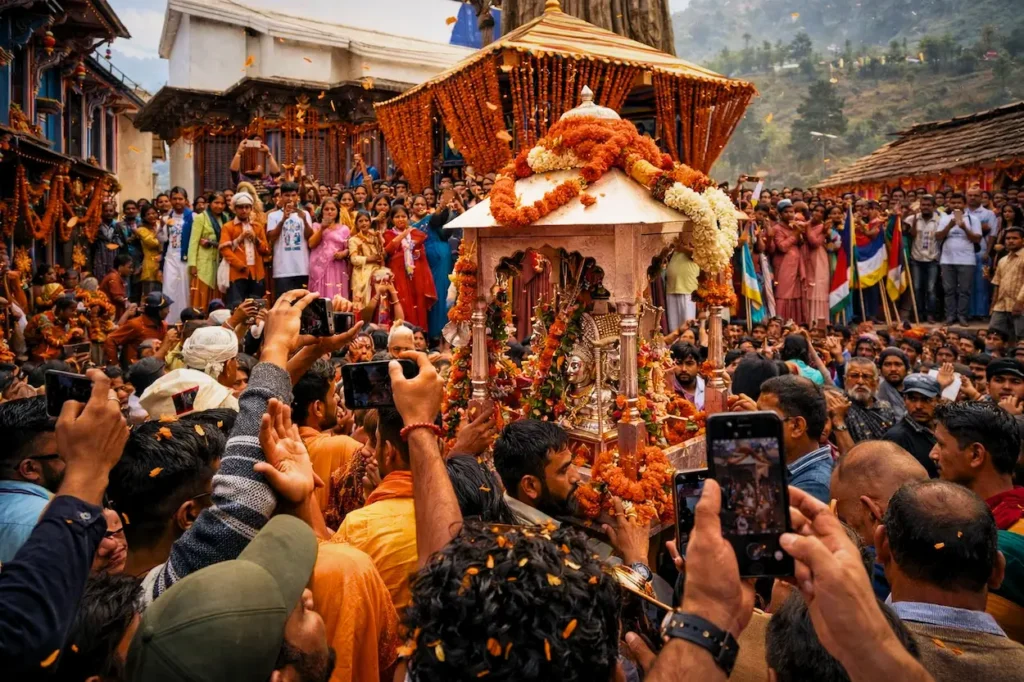 Omkareshwar Temple Kedarnath doli